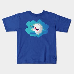 Popsicle_From the Earth to the Moon Kids T-Shirt